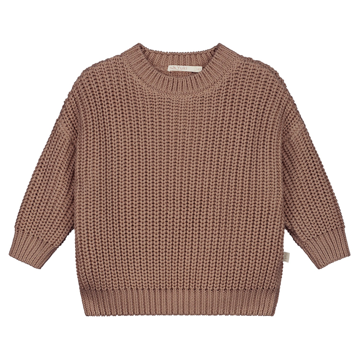 Yuki Originals Chunky Knitted Sweater - Mist