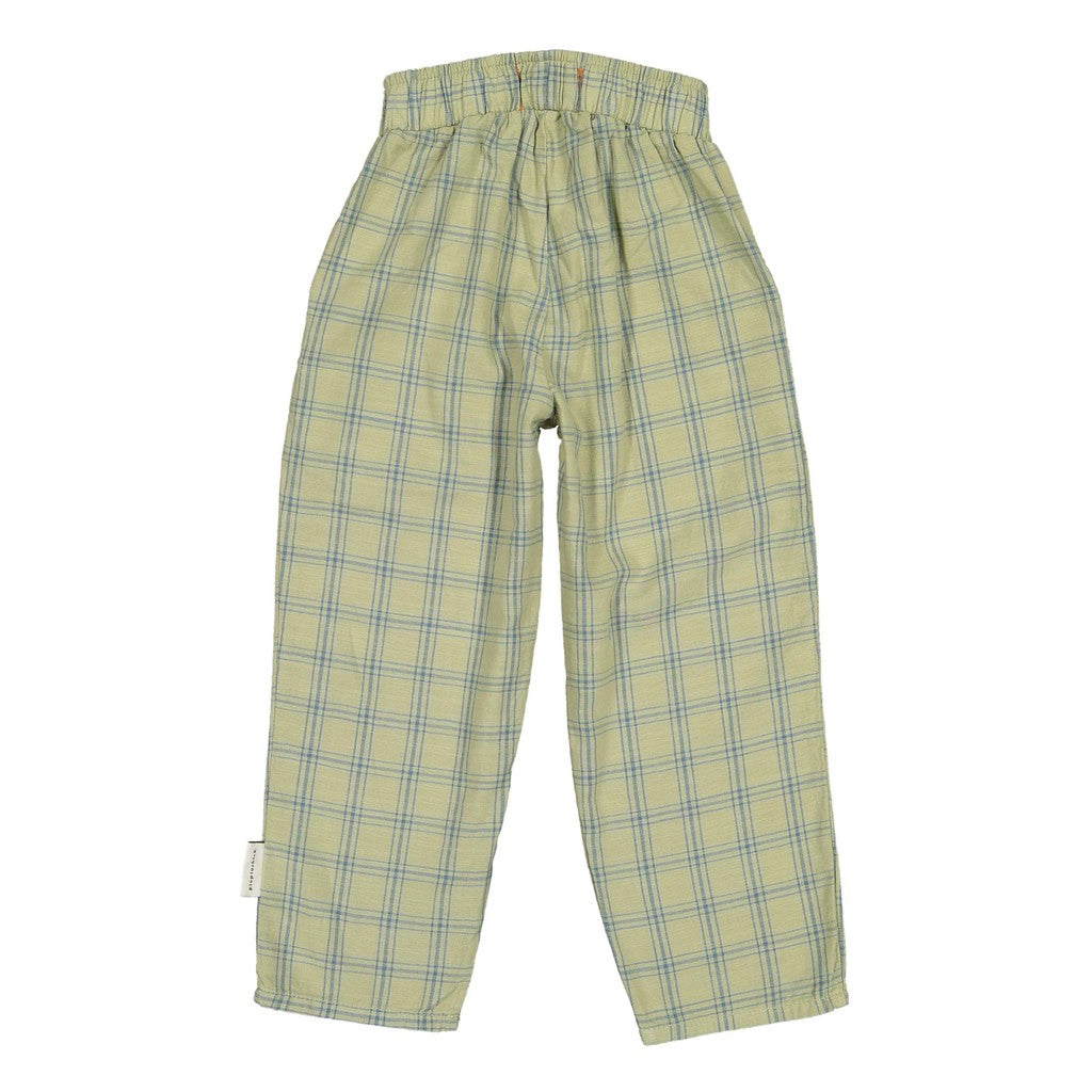 Piupiuchick Green Checked Trousers