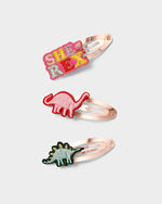 Load image into Gallery viewer, STYCH She Rex Embroidered Patch Clips
