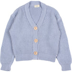 Load image into Gallery viewer, Búho Cotton Knit Cardigan - Anil
