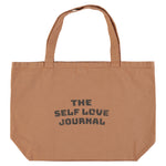 Load image into Gallery viewer, Piupiuchick The Self Love Journal Extra Large Tote Bag
