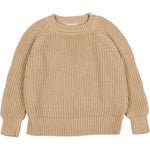 Load image into Gallery viewer, Búho Cotton Knit Jumper - Biscotto
