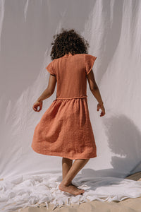 Búho Knit Embroidery Dress